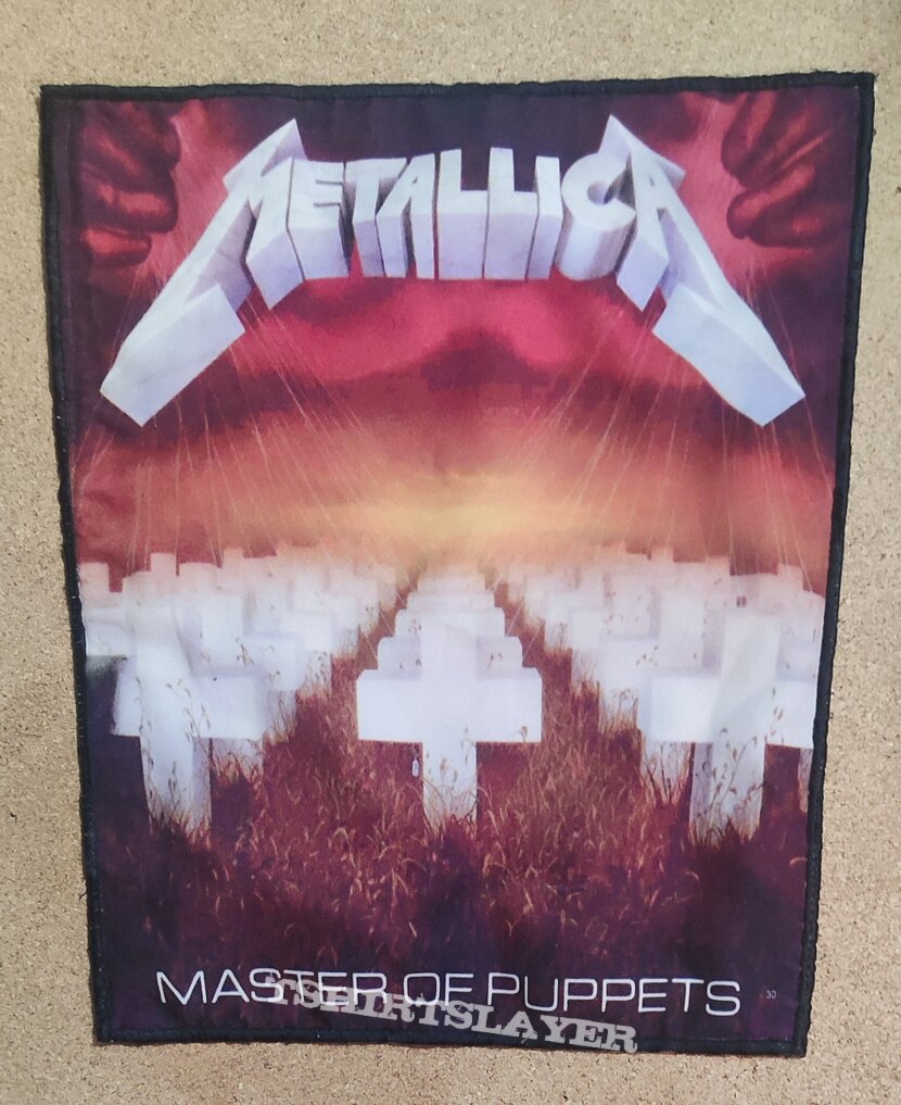 Metallica Backpatch - Master Of Puppets