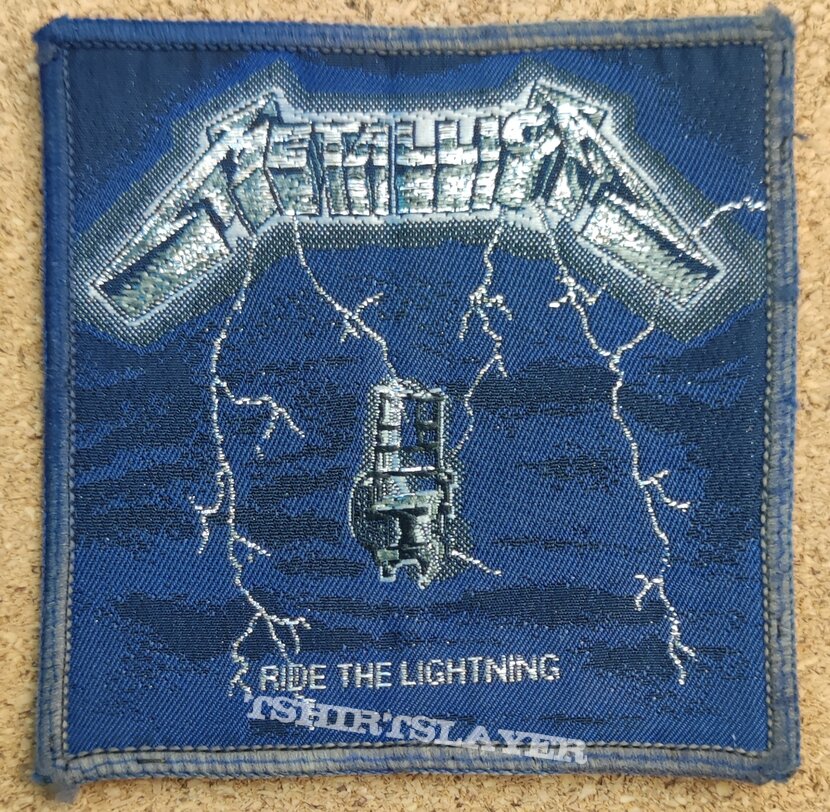 Metallica Patch - Ride The Lightning 