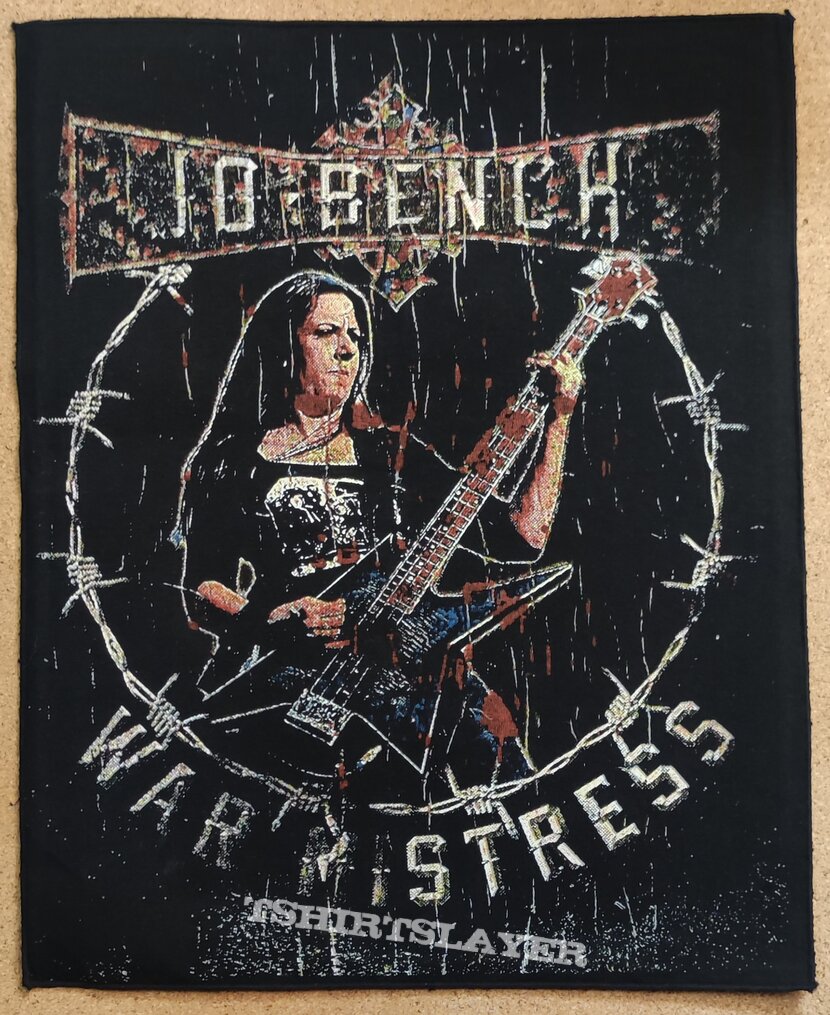 Bolt Thrower Backpatch - Jo Bench 