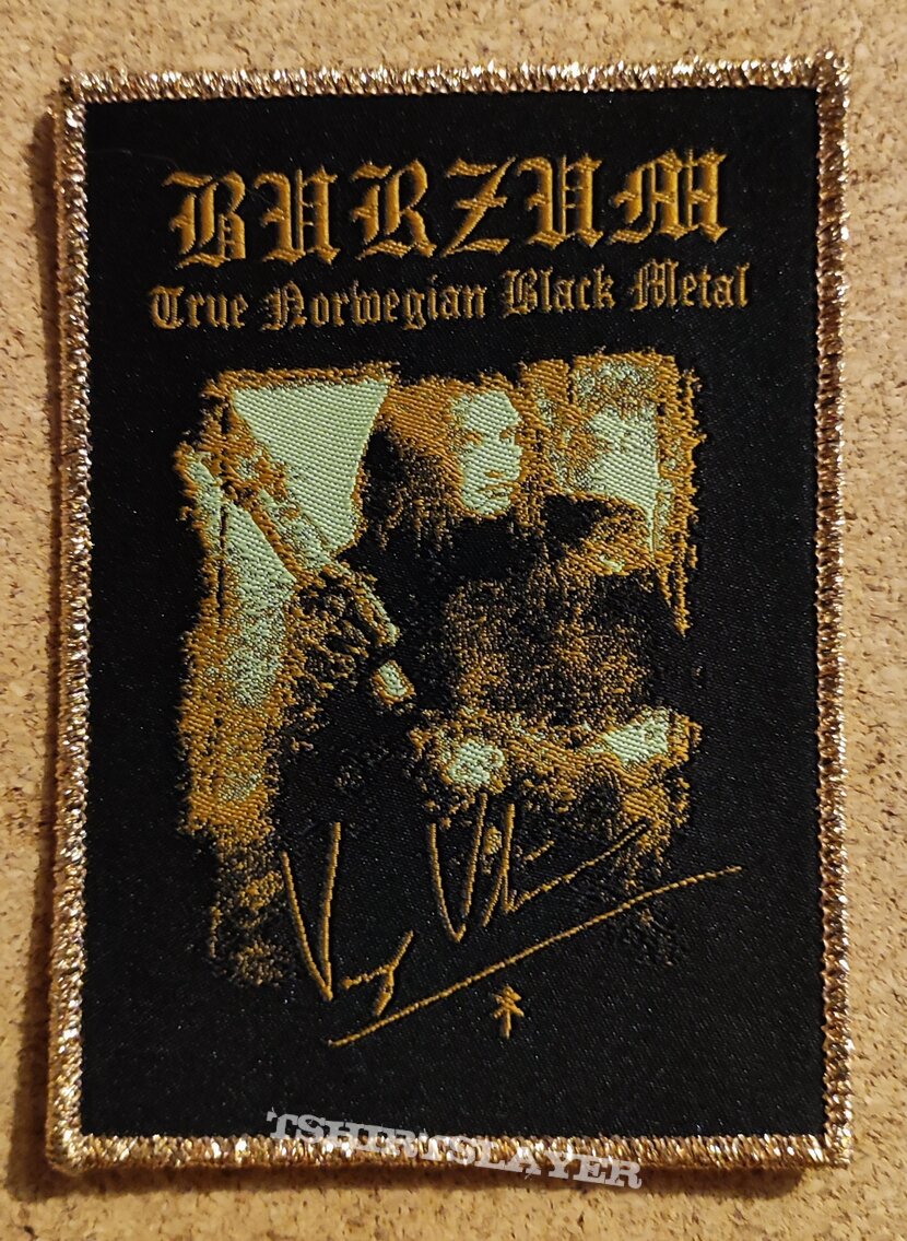 Burzum Patch - True Norwegian Black Metal