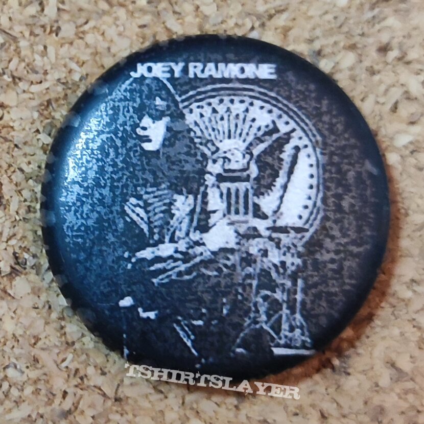 Ramones Button - Joey Ramone