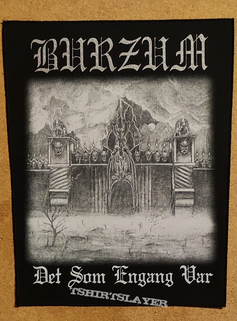 Burzum Backpatch - Det Som Engang Var