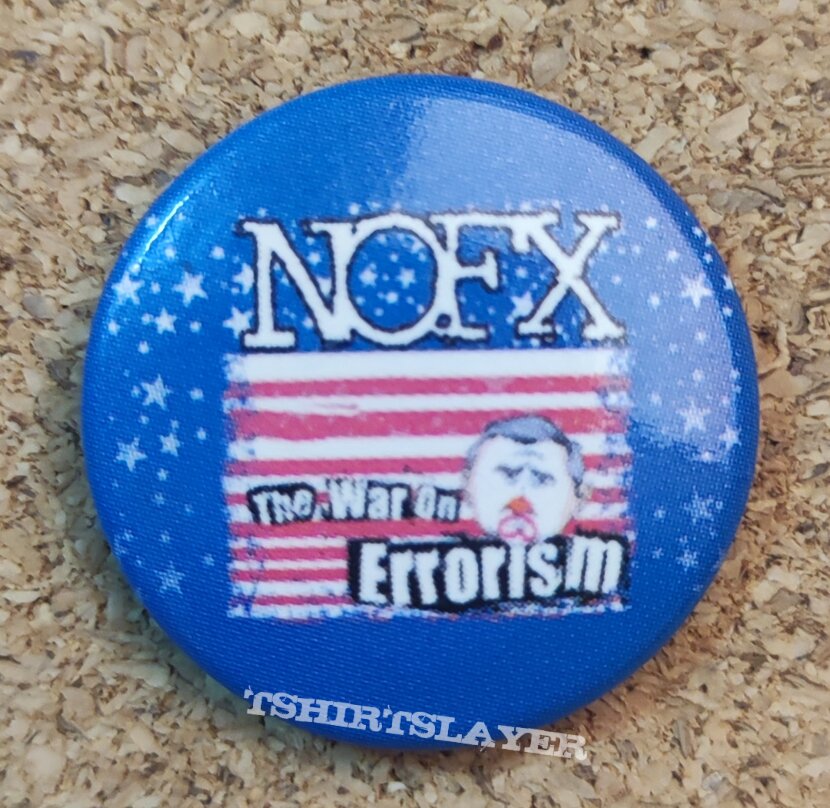 Nofx Button - The War On Errorism