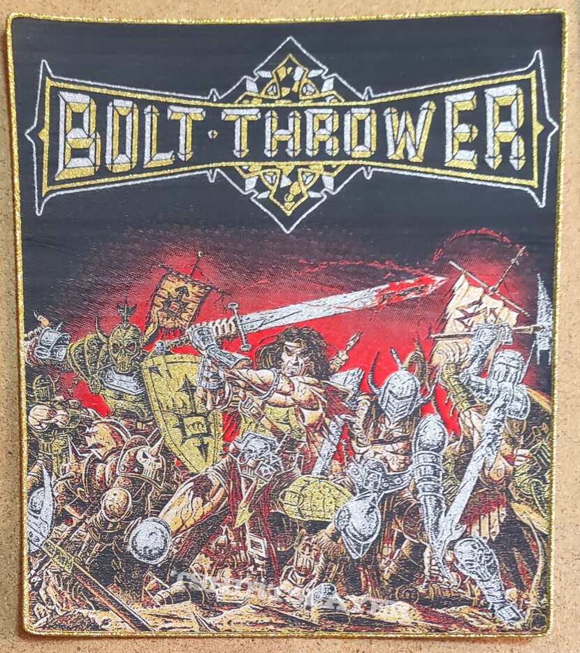Bolt Thrower Backpatch - Warmaster