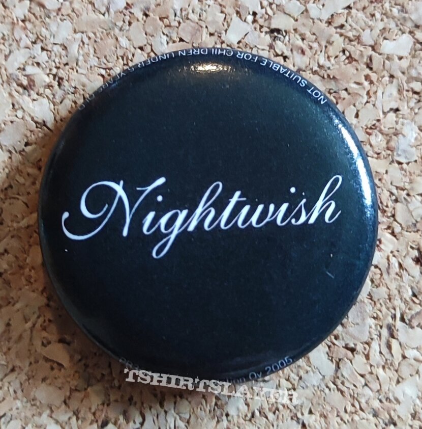 Nightwish Button - Logo