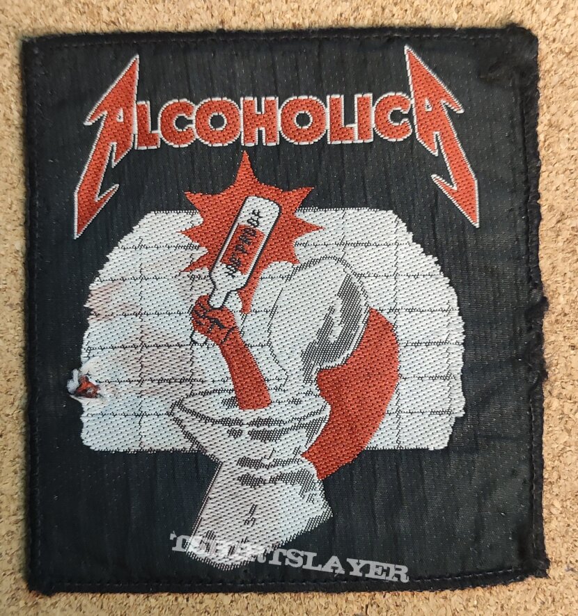 Metallica Patch - Alcoholica 