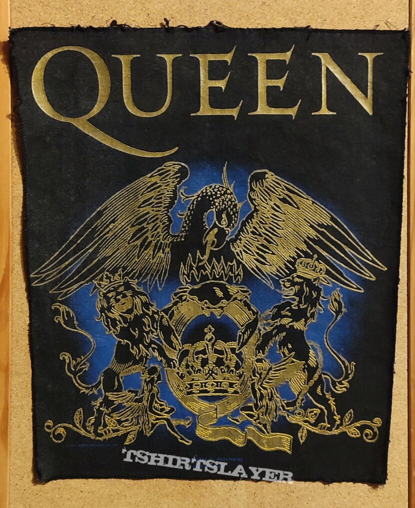 Queen Backpatch - Blue Crest 