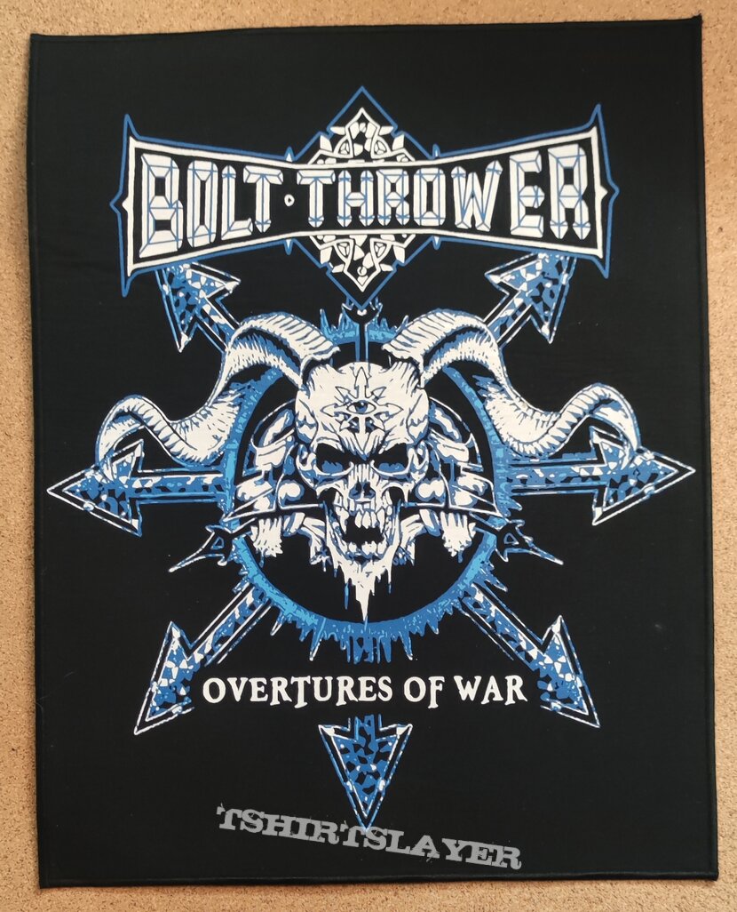 Bolt Thrower Backpatch - Overtures Of Chaos