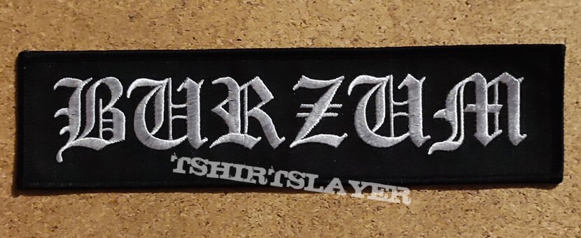 Burzum Patch - Logo Stripe 