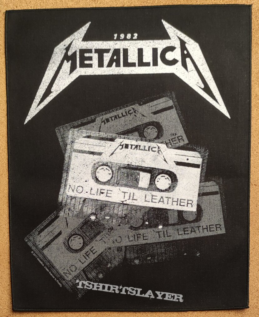 Metallica Backpatch - No Life &#039;Til Leather