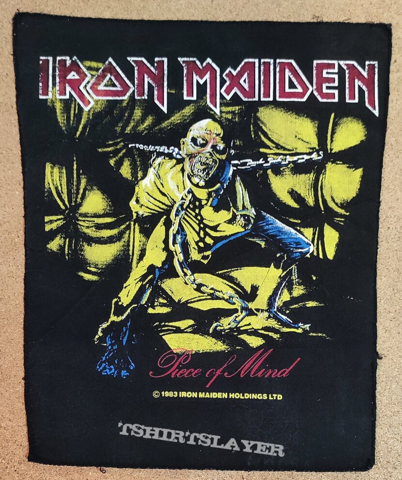 Iron Maiden Backpatch - Piece Of Mind