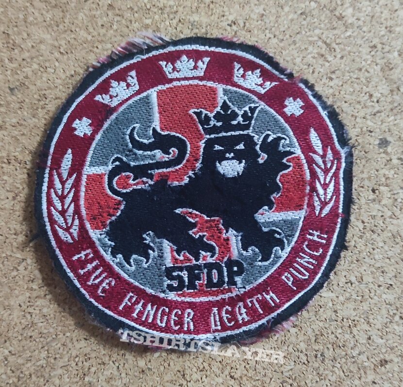 Five Finger Death Punch Patch - Lion