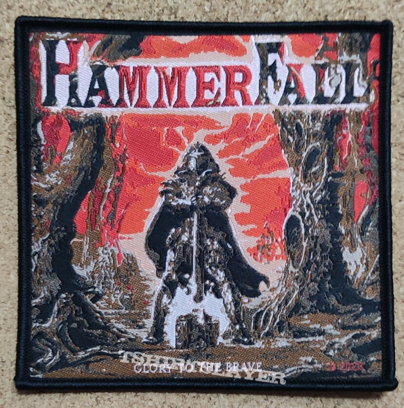 Hammerfall Patch - Glory To The Brave