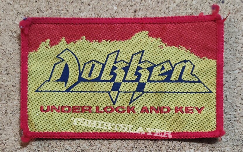 Dokken Patch - Under Lock And Key