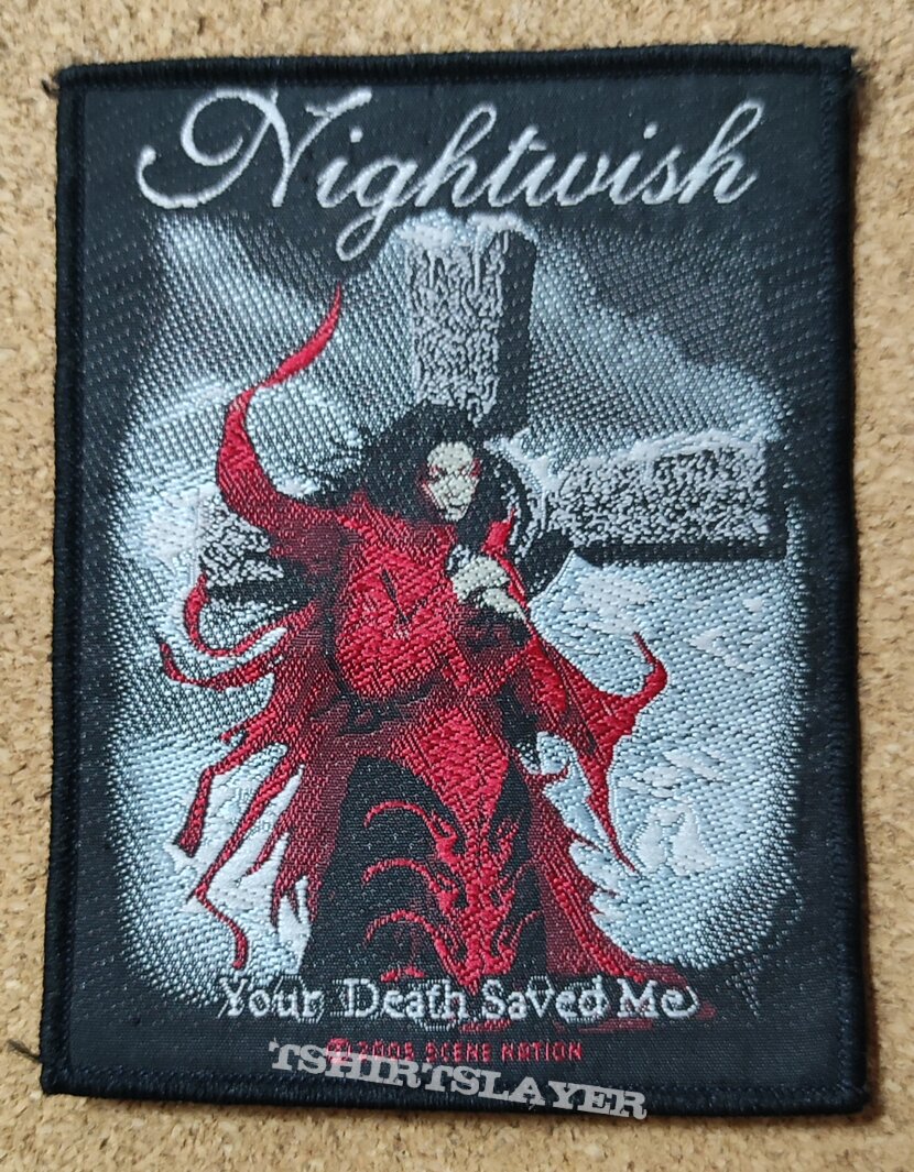 Nightwish Patch - Your Death Saved Me