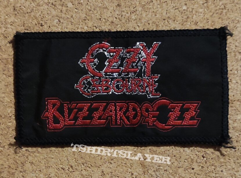 Ozzy Osbourne Patch - Blizzard Of Ozz