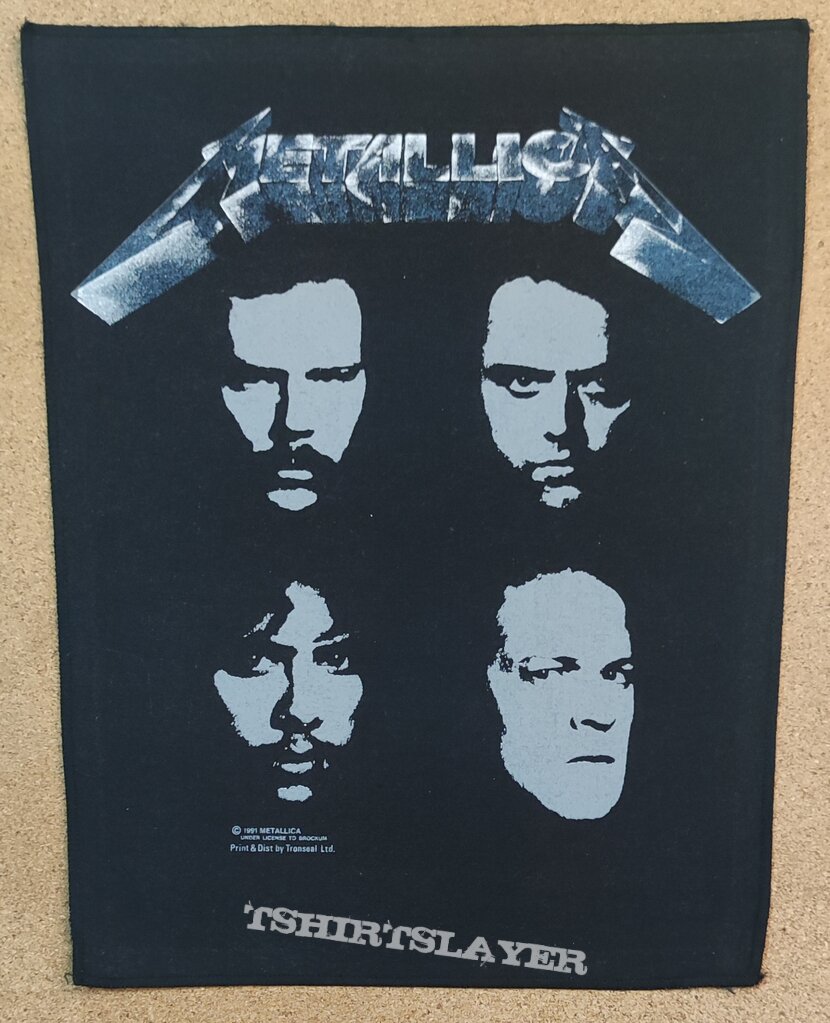 Metallica Backpatch - Black Album Faces