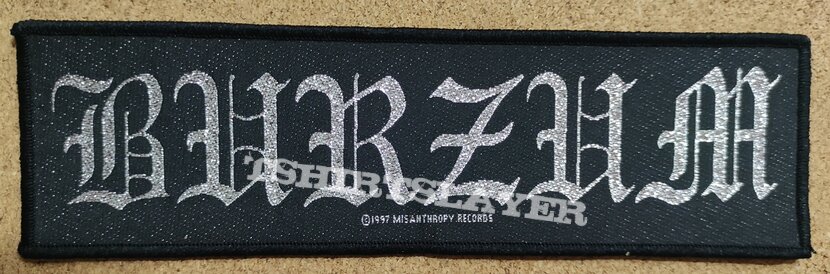 Burzum Patch - Logo Stripe