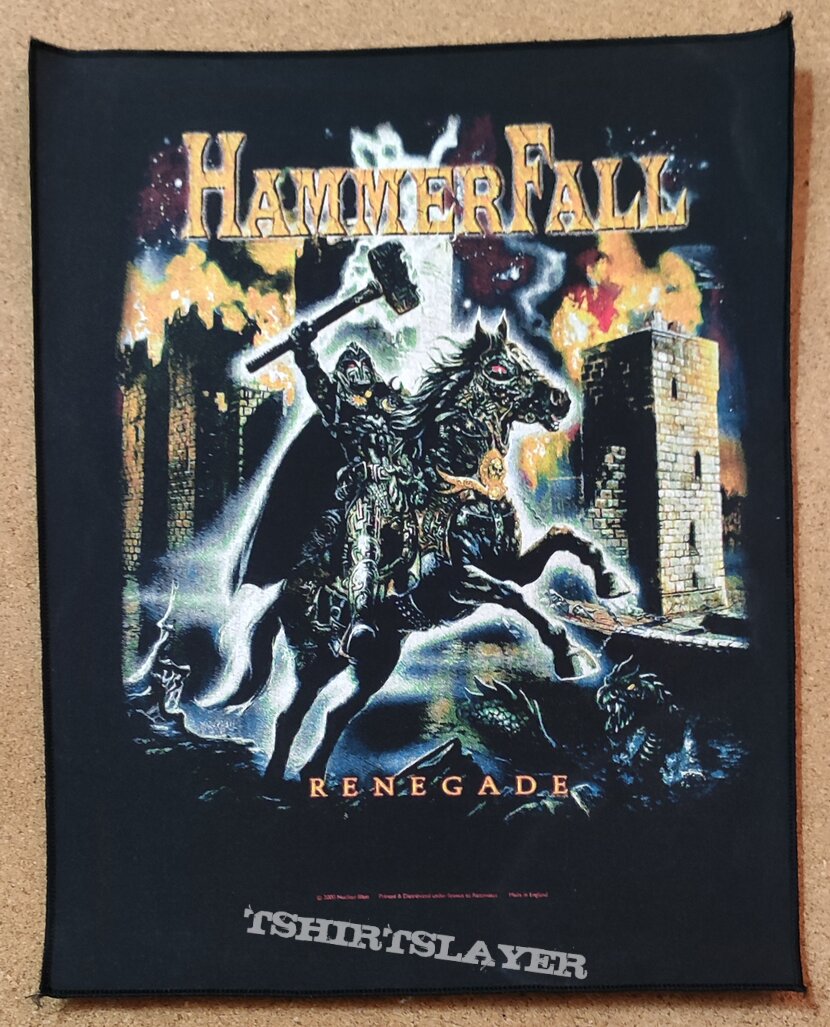 Hammerfall Backpatch - Renegade