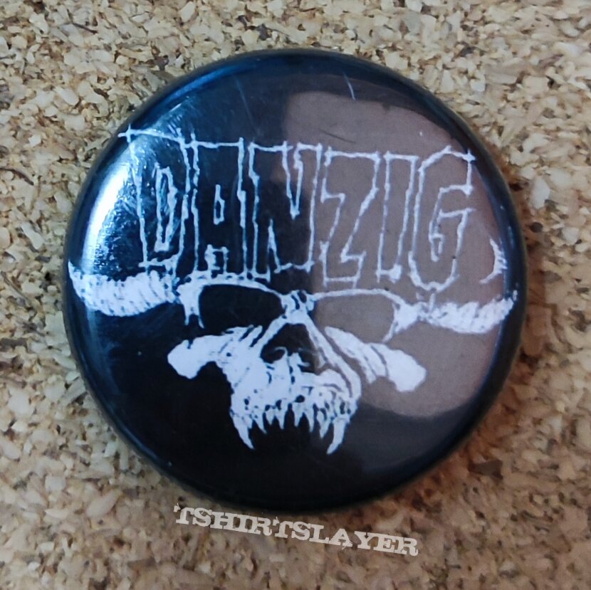 Danzig Button - Skull 