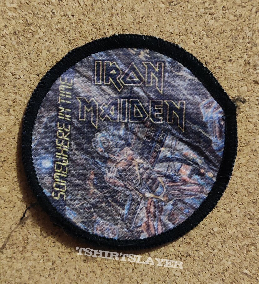 Iron Maiden Patch - Somewhere In Time