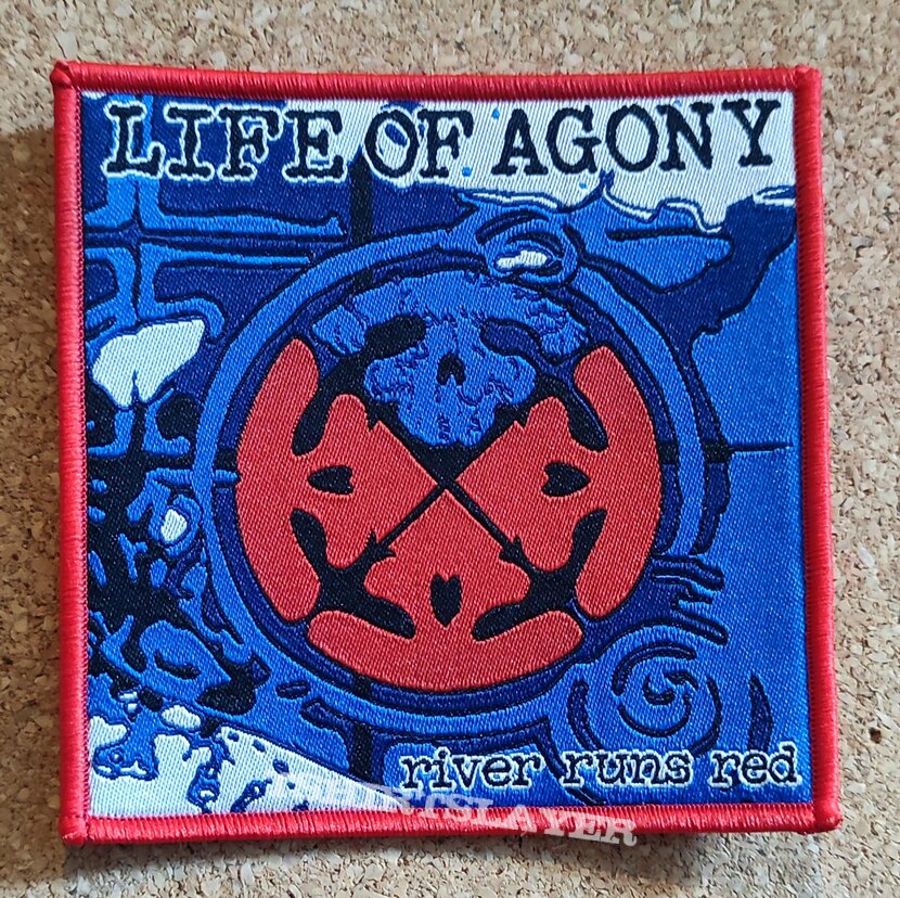 Life Of Agony Patch - River Runs Red