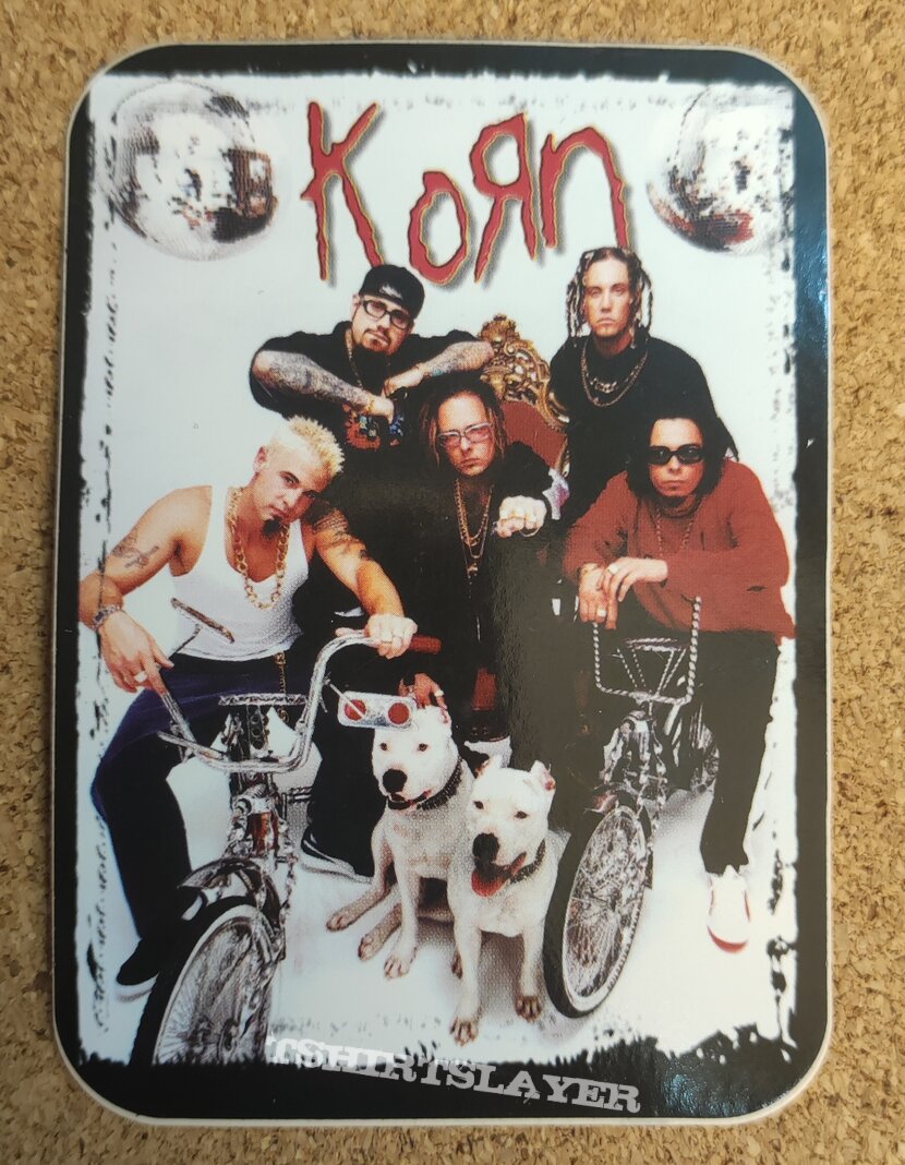 Korn Sticker - Band