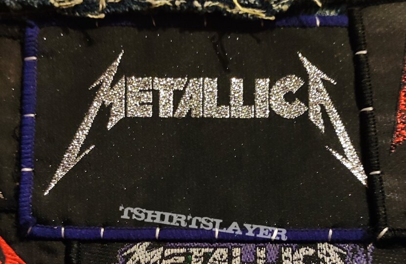 Metallica Patch - Glitter Logo