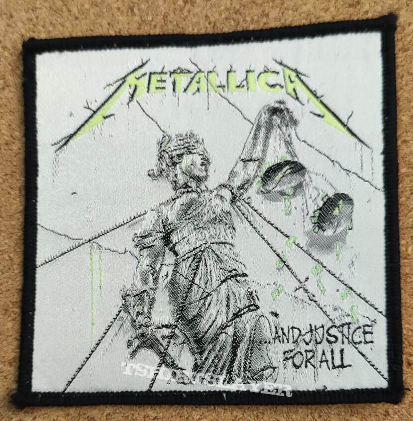Metallica Patch - ...And Justice For All