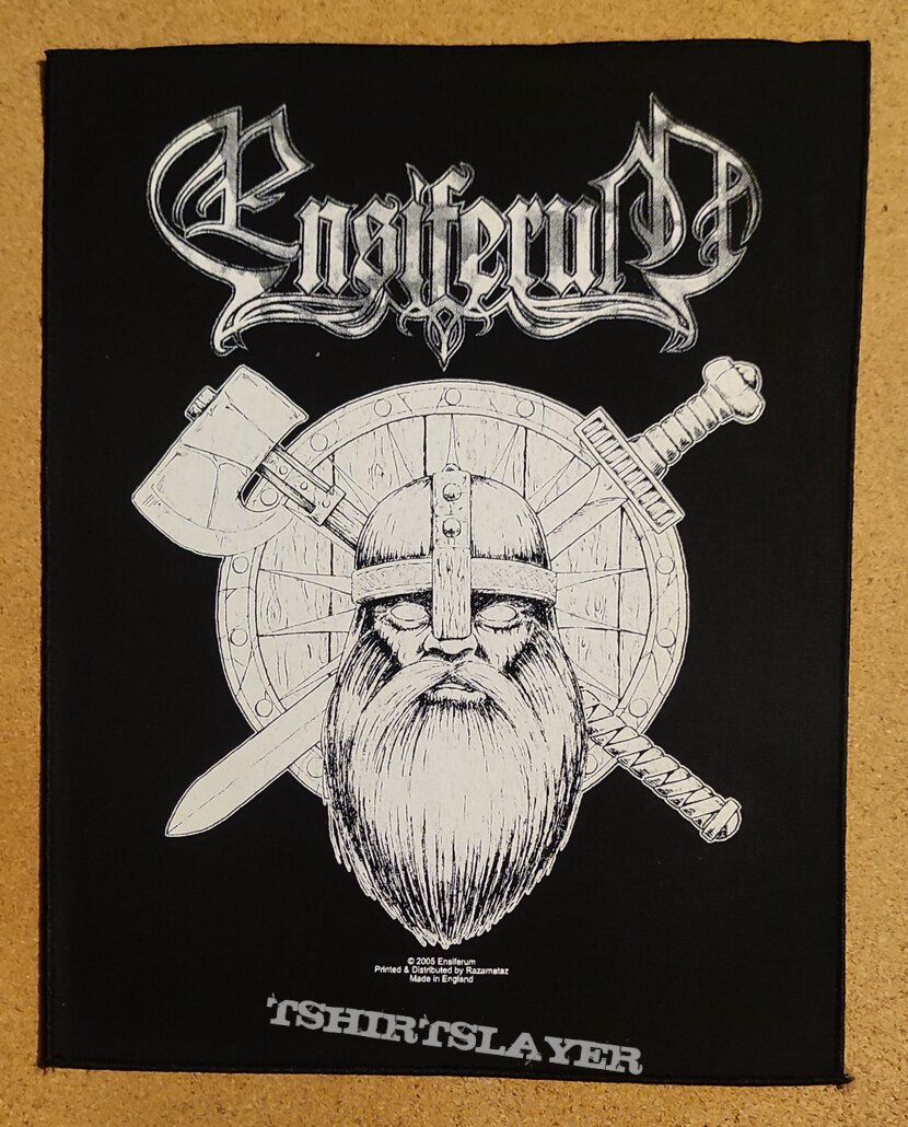 Ensiferum Backpatch - Sword And Axe