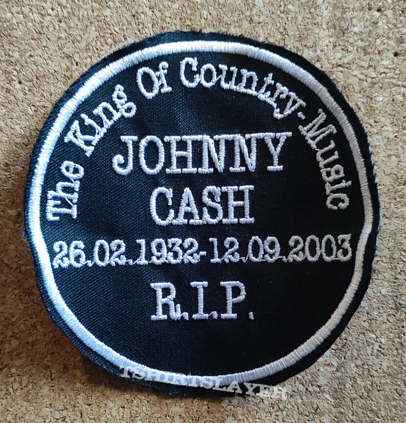 Johnny Cash Patch - The King Of Country Music