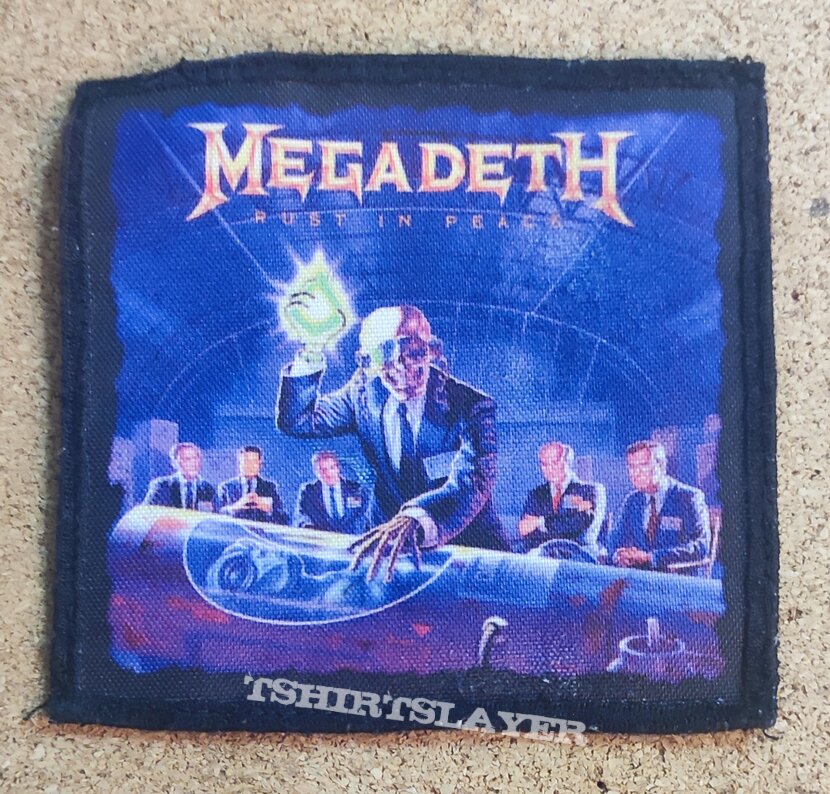 Megadeth Patch - Rust In Peace 