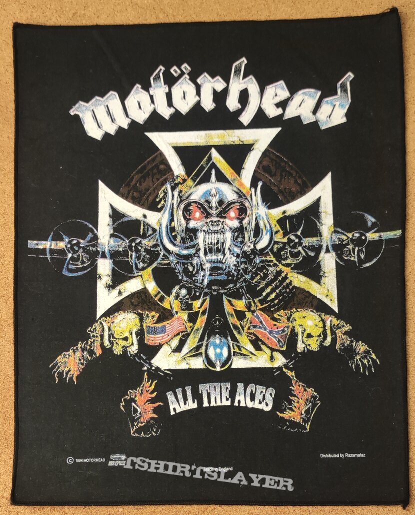 Motörhead Backpatch - All The Aces