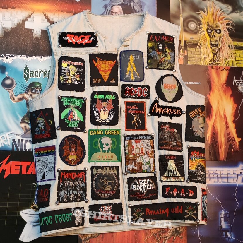 Metallica Old School Metal Vest 