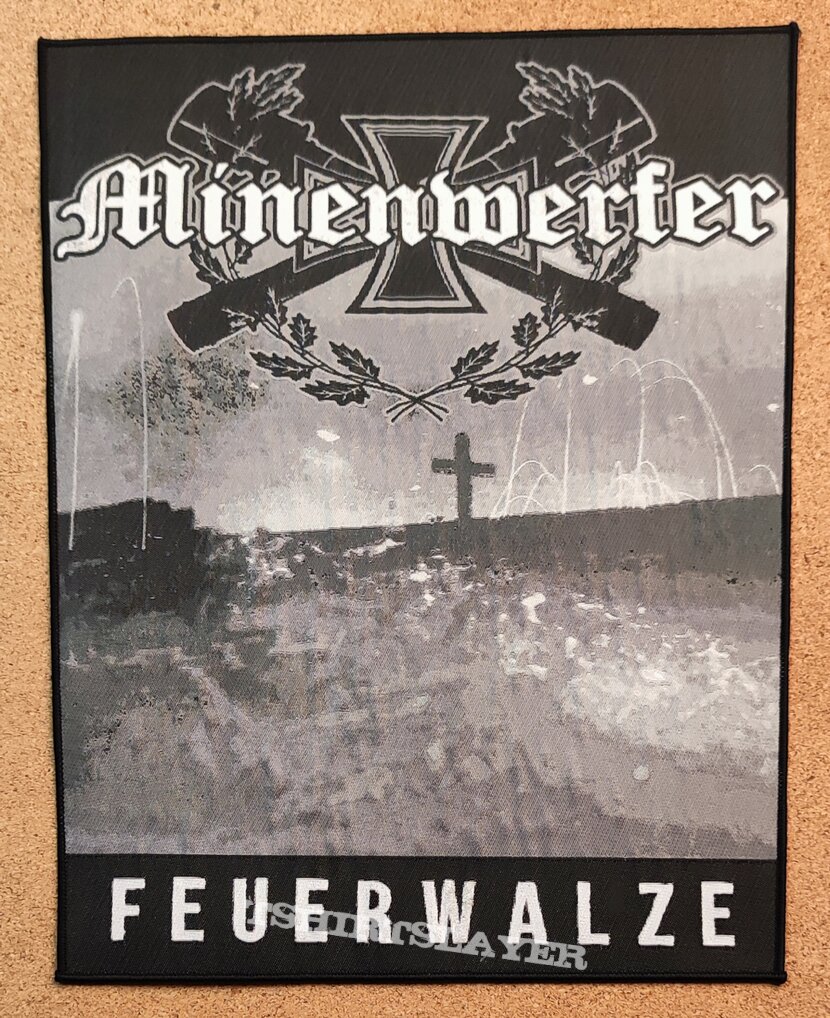 Minenwerfer Backpatch - Feuerwalze