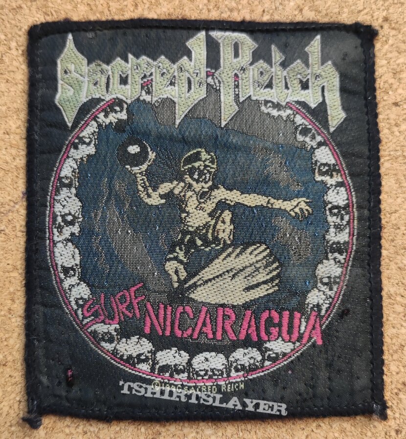 Sacred Reich Patch - Surf Nicaragua