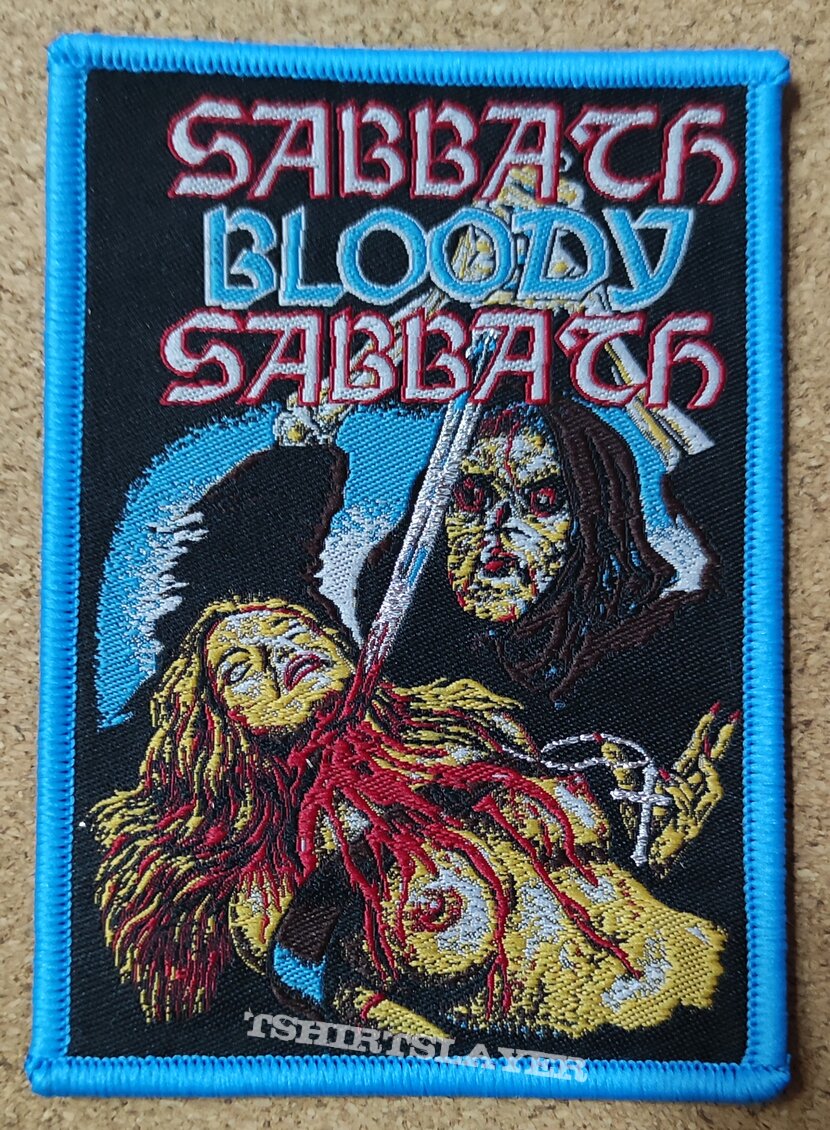 Black Sabbath Patch - Sabbath Bloody Sabbath