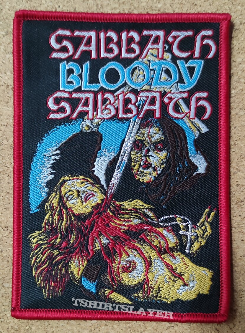 Black Sabbath Patch - Sabbath Bloody Sabbath 