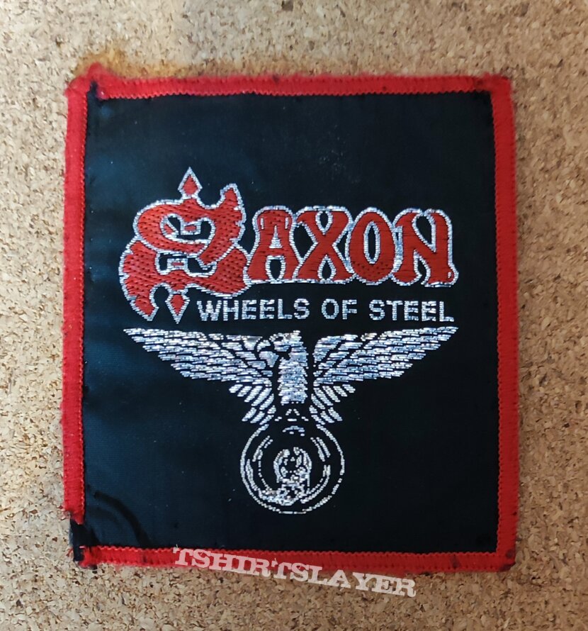 Saxon Patch - Wheels Of Steel