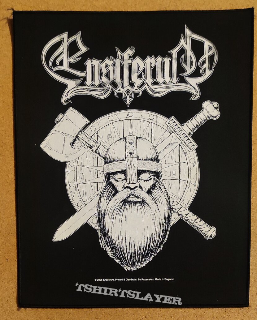 Ensiferum Backpatch - Sword And Axe