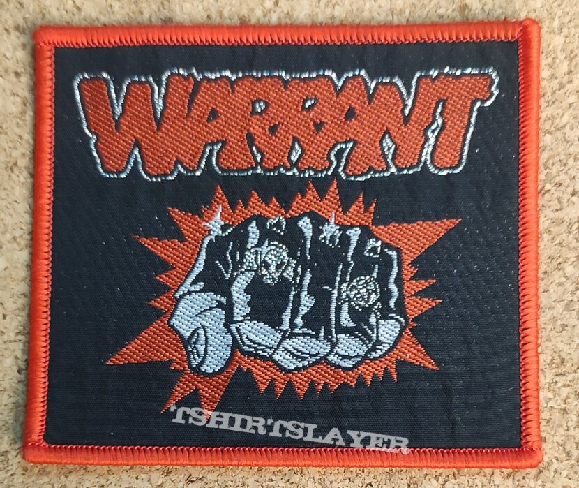Warrant Patch - Fist