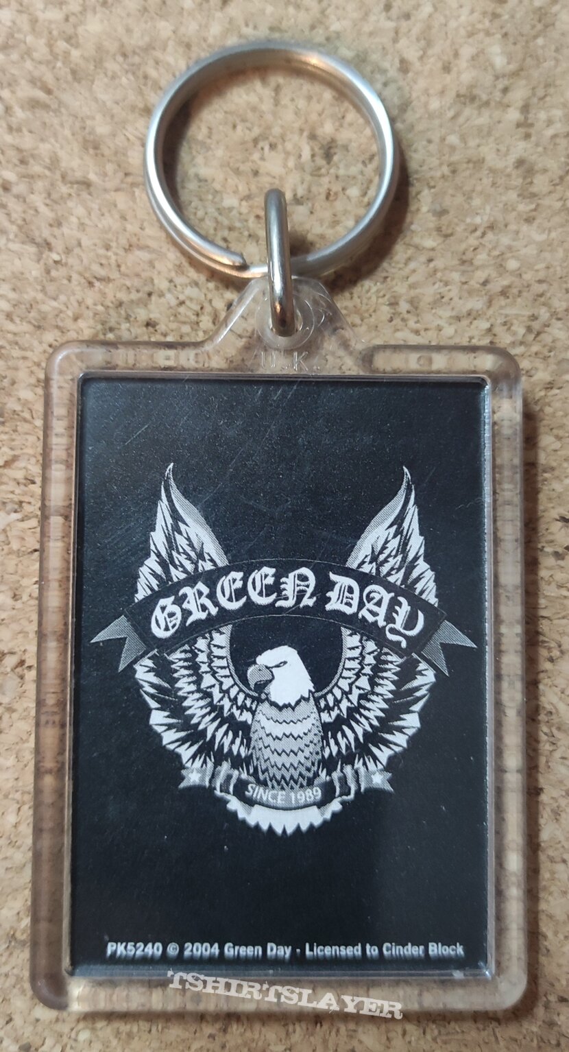 Green Day Keychain - Eagle