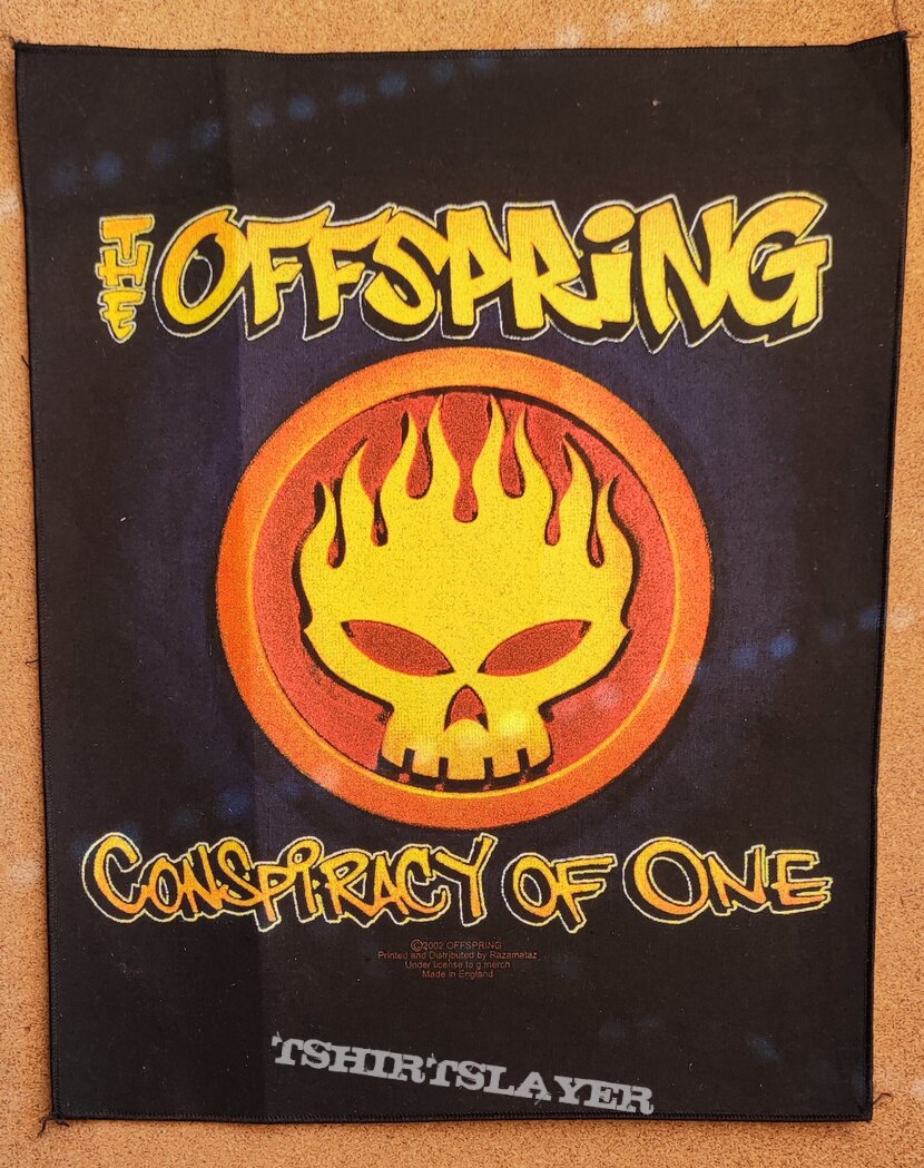 The Offspring Backpatch - Conspiracy Of One