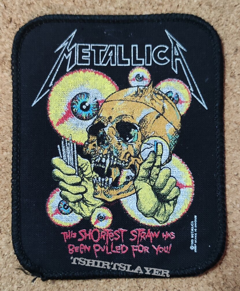 Metallica Patch - The Shortest Straw
