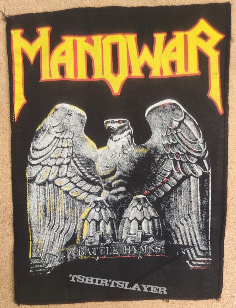 Manowar Backpatch - Battle Hymns
