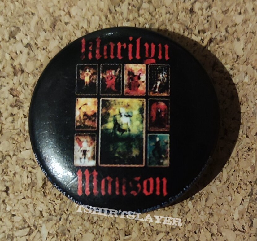 Marilyn Manson Button - artworks