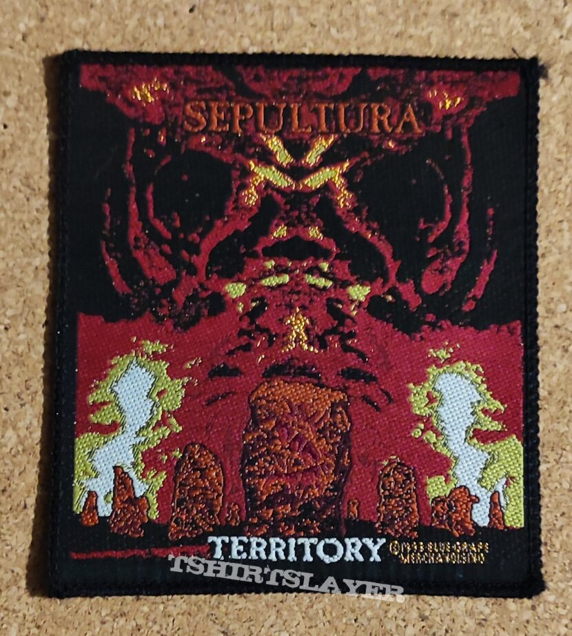 Sepultura Patch - Territory