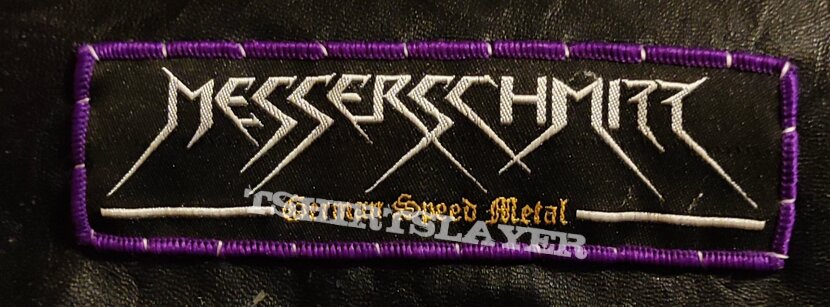Messerschmitt Patch - German Speed Metal