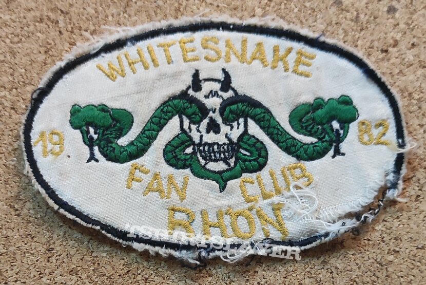 Whitesnake Patch - Fan Club Rhön
