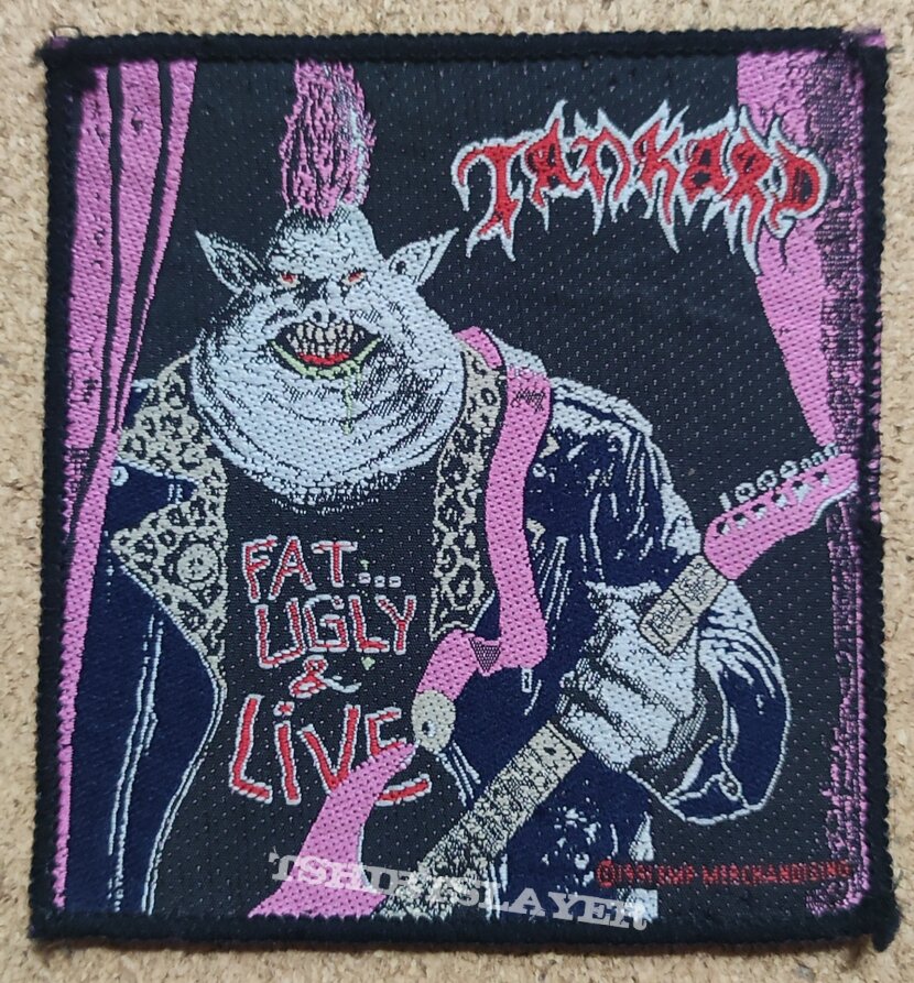 Tankard Patch - Fat Ugly &amp; Live 